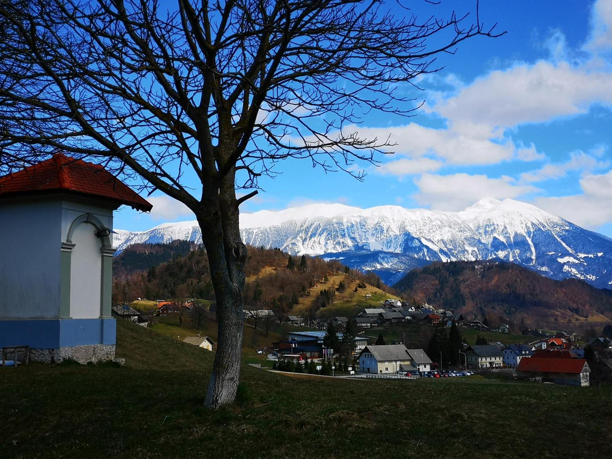 Apartmaji Volf Zgornje Gorje Esterno foto