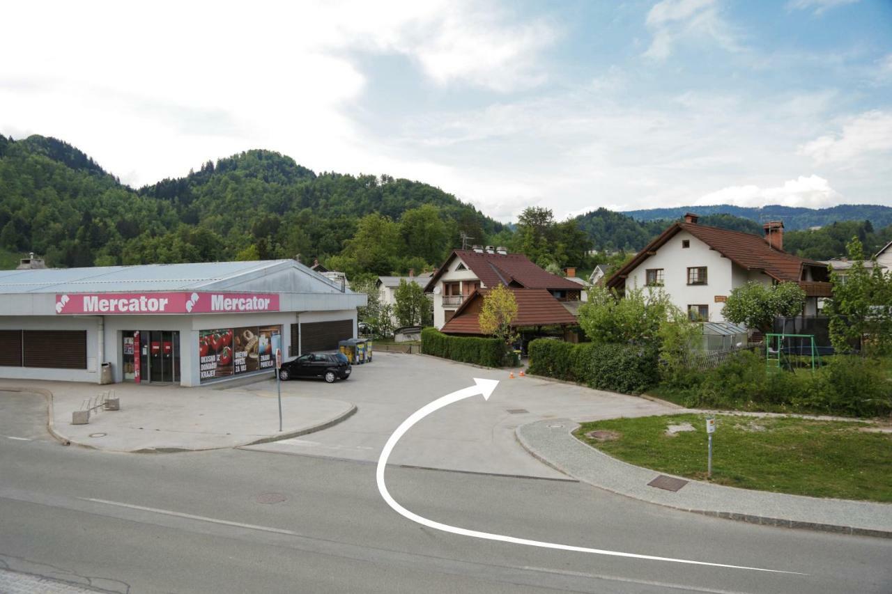 Apartmaji Volf Zgornje Gorje Esterno foto