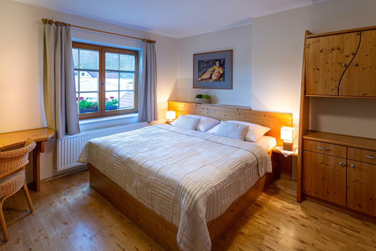 Apartmaji Volf Zgornje Gorje Esterno foto
